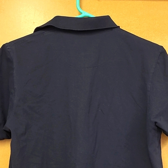 Calvin Klein Size L Navy Blue Polo - Picture 4 of 6